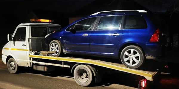 Šlep služba Beška slepovanje vozila noću