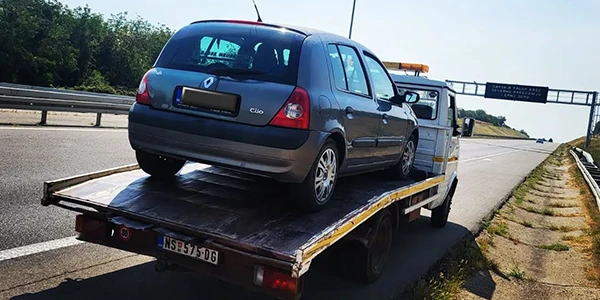 Šlep služba VSS šlepovanje pokvarenog vozila sa autoputa